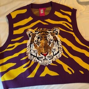 LSU Tigers Top by Queen of Sparkles